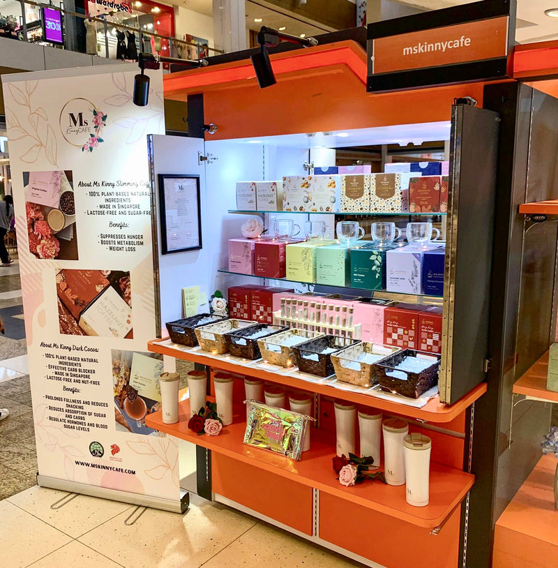 MsKinnyCafe First Ever Pop-Up Booth